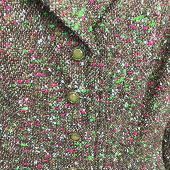 🍁Vintage Peter Robinson Tweed Blazer Oxford Circle Leicester Square Jacket Coat - Picture 3 of 7